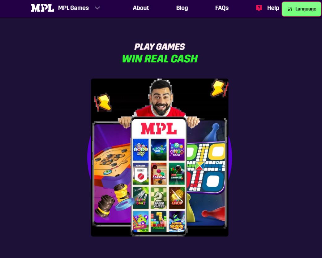 The third image of the app ，Online betting platform with the best betting games with highest cash rewards